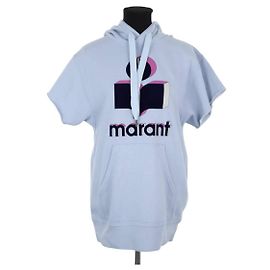 Isabel Marant Etoile Sweatshirt en coton bleu Bleu