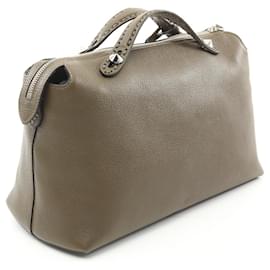 Fendi-Fendi By The Way Large Leather Handbag-Green