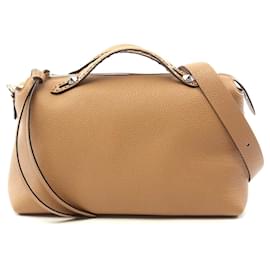 Fendi-Fendi By The Way Large Leather Handbag-Brown