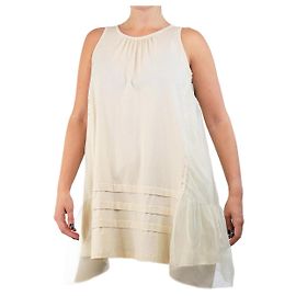 Miu Miu Túnica sin mangas neutra - talla S Otro