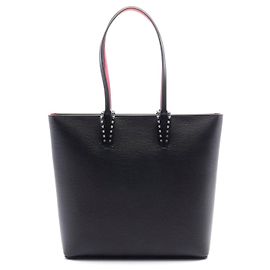 Christian Louboutin CABATA Leder Tote Bag Schwarz