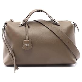 Fendi-Fendi By The Way Large Leather Handbag-Green