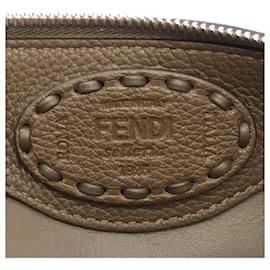 Fendi-Fendi By The Way Large Leather Handbag-Green
