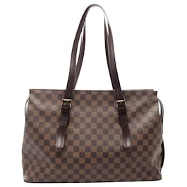 Louis Vuitton-Louis Vuitton Damier Chelsea Tote Bag-Brown