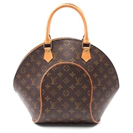 Louis Vuitton-Louis Vuitton Ellipse MM Handbag Monogram Brown-Brown