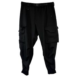Yohji Yamamoto Y-3 x Adidas  Sport Uniform Cargo Pants in Black Polyester Black