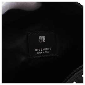 Givenchy-Givenchy Nylon Leather Pandora Small Shoulder Bag-Black