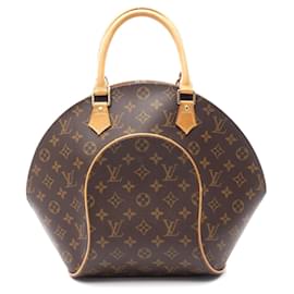 Louis Vuitton-Louis Vuitton Ellipse MM Handbag Monogram Brown-Brown