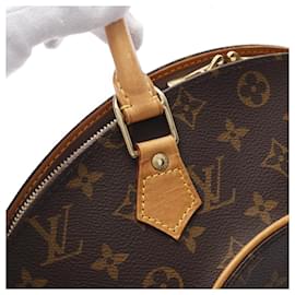 Louis Vuitton-Louis Vuitton Ellipse MM Handbag Monogram Brown-Brown