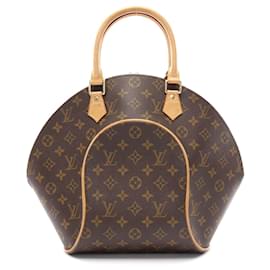 Louis Vuitton-Louis Vuitton Ellipse MM Monogram Handbag-Brown