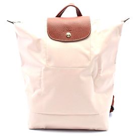 Longchamp Le Pliage Original M Backpack Brown Beige