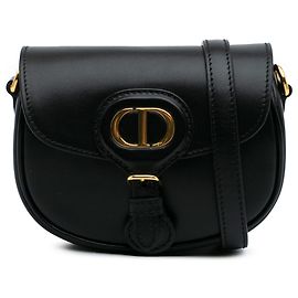 Dior Black Micro Calfskin Bobby Crossbody Black