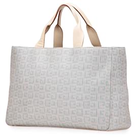 Givenchy-Givenchy Brown Canvas 4G Tote-Brown,Beige