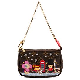 Mini Pochette Accessoires Vivienne Monogramma Marrone Louis Vuitton a Londra Marrone
