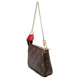 Louis Vuitton-Louis Vuitton Brown Monogram Vivienne in London Mini Pochette Accessoires-Brown