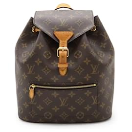 Louis Vuitton-Louis Vuitton Monogram Montsouris Backpack-Brown,Monogram
