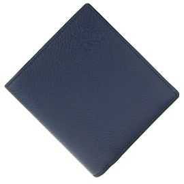 Loewe Bi-Fold Geldbörse Schwarz Marineblau