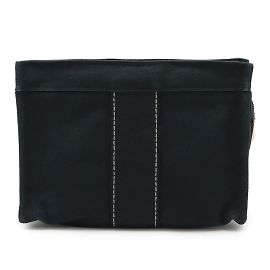 Hermès Hermes Deauville Pouch Travel Multi-Case Black