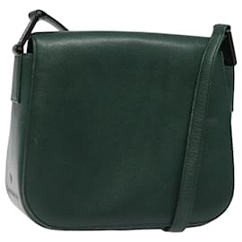 Givenchy-GIVENCHY Shoulder Bag Leather Green Auth BA2789-Green