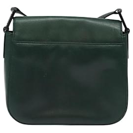 Givenchy-GIVENCHY Shoulder Bag Leather Green Auth BA2789-Green