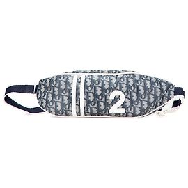 Gürtel Tasche aus Trotter-Canvas in Blau Dior Blau Marineblau