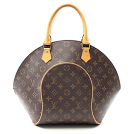 Louis Vuitton-Louis Vuitton Ellipse MM Handbag Monogram Brown-Brown