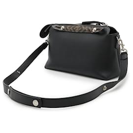 Fendi-Fendi BY THE WAY Leather 2way Bag-Black