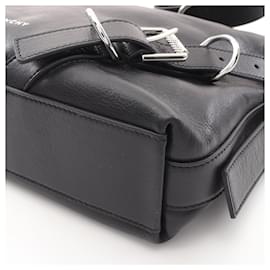 Givenchy-Givenchy VOYOU Leather Crossbody Bag Black-Black
