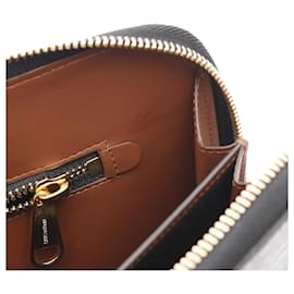 Burberry-Burberry TB Monogram Clutch Bag PVC Leather-Brown,Beige