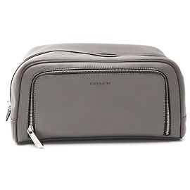Sac à main en cuir Coach Gris