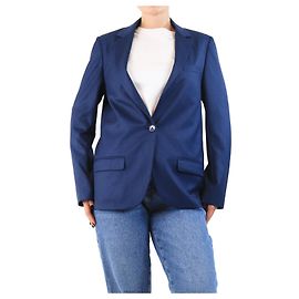 Indress Dark blue wool jacket - size UK 8 Blue