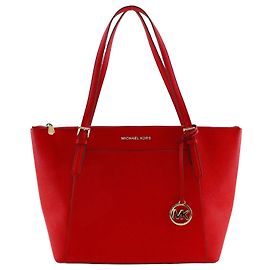 Michael Kors Leder Tote Bag 35T8GC6T9L Rot