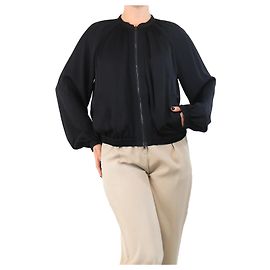 Joseph Black Jeddo lightweight jacket - size UK 12 Black