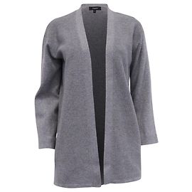Offene Strickjacke Theory aus grauem Tencel Grau