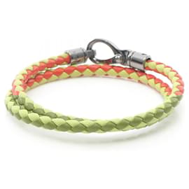 Tod's-Tod's Bracelet Stainless Steel Leather Bracelet-Silvery,Metallic