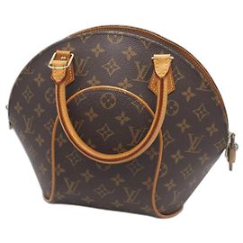 Louis Vuitton Ellipse Monogram Leather Handbag Monogram