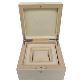 SELTE BOX FÜR BREGUET CLASSIQUE GRANDE COMPLICATION LOUPE D'ORME UHR Beige
