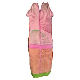 Vestido Fendi Multicolor