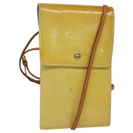 LOUIS VUITTON Monogram Vernis Walker Grau M91031 LV Auth 126634 Grau