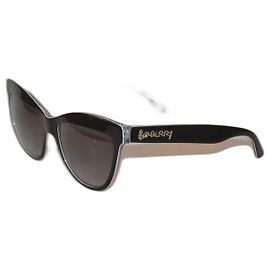 Burberry B4267 Sunglasses Black Patterned Plastic Multiple colors