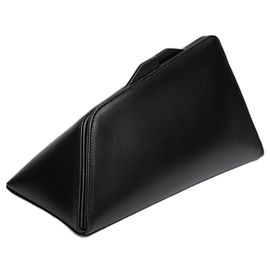 La Pochette Medium 8h30 de Attico en cuir Noir