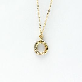 Collana Trinity Cartier 1P Diamante D'oro