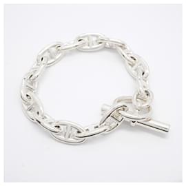 Hermès-Hermes Chaine d'Ancre GM Silver 925 Men's Bracelet-Other