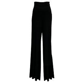 Calça larga preta Alexandre Vauthier Preto