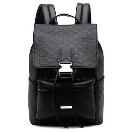 Céline Celine Schwarzer Prägung Kalbsleder Triomphe Rucksack Schwarz