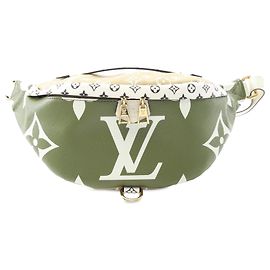 Bumbag gigante monogramma verde Louis Vuitton Verde Verde oliva