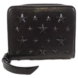 Monedero Regina de Jimmy Choo Negro
