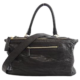 Givenchy-Givenchy PANDORA MEDIUM E5250004 Shoulder Bag-Black