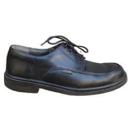 Autre Marque Derbies Mephisto in pelle nera uomo Nero