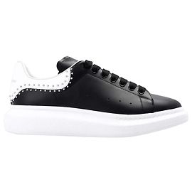 Alexander McQueen Studded Oversized Sneakers Black